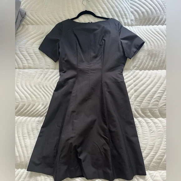 green emerald velvet dress prada black silk taffeta one shoulder gown  persephone vintage